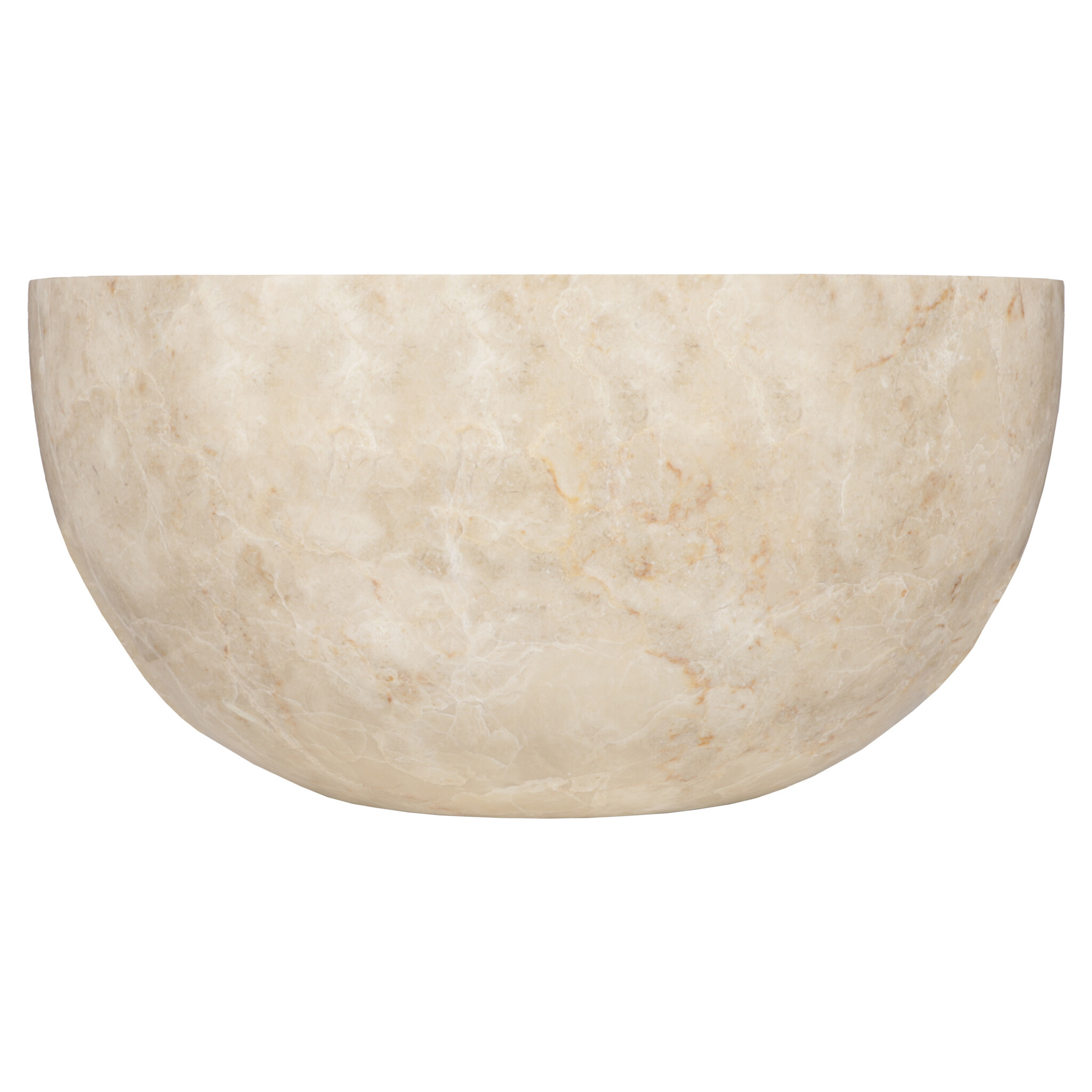 Rene Houtman Waskom Marmer Beige | Ø21 x H12 cm