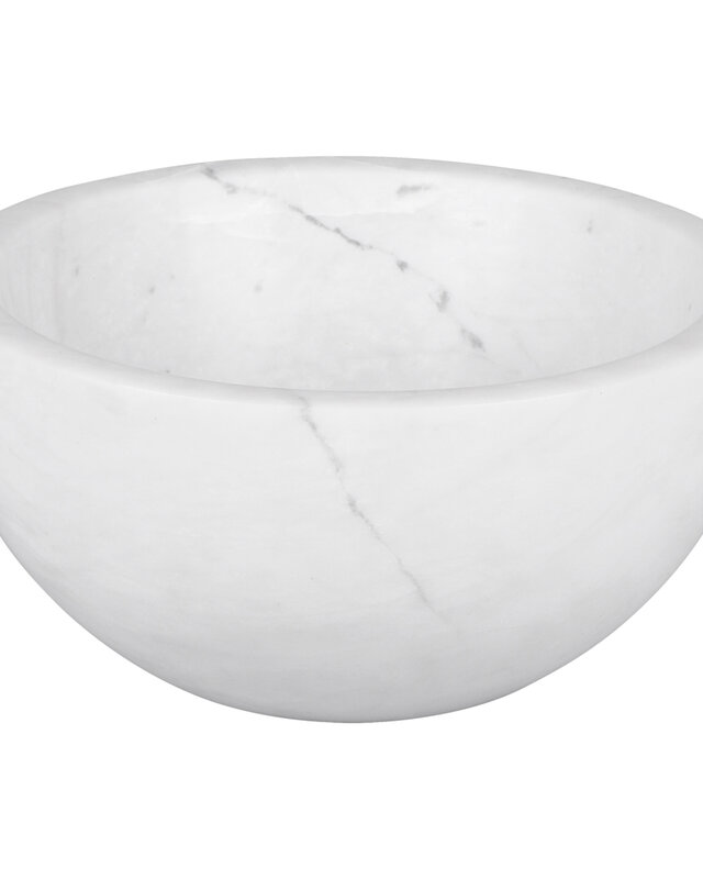 Rene Houtman Waskom Marmer Wit | Ø20 x H10 cm
