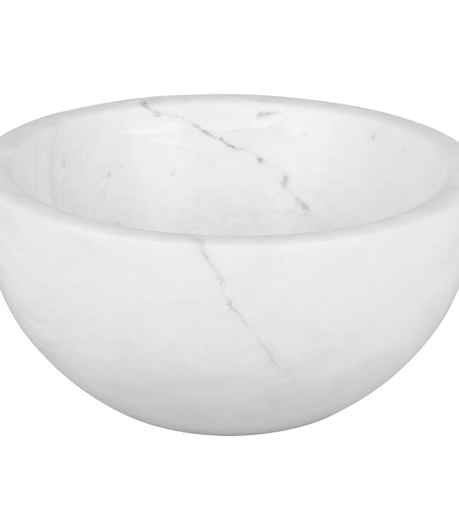 Rene Houtman Waskom Marmer Wit | Ø20 x H10 cm