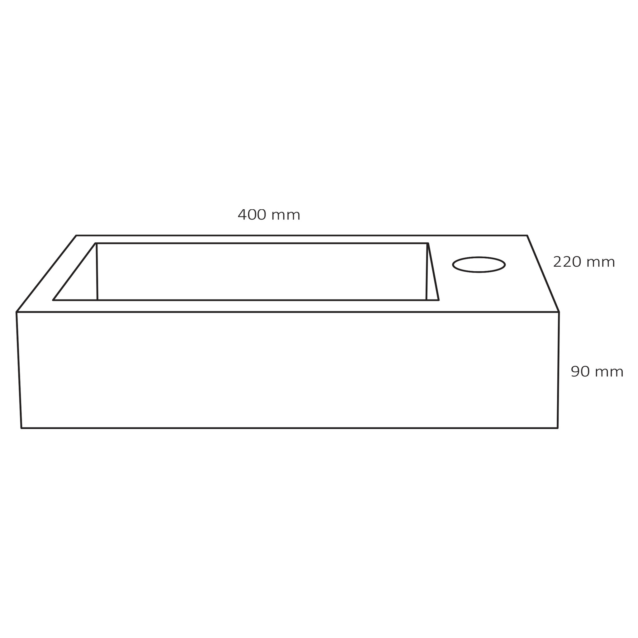 Differnz Fontein Hura Marmer Crème | B40 x D22 x H9 cm