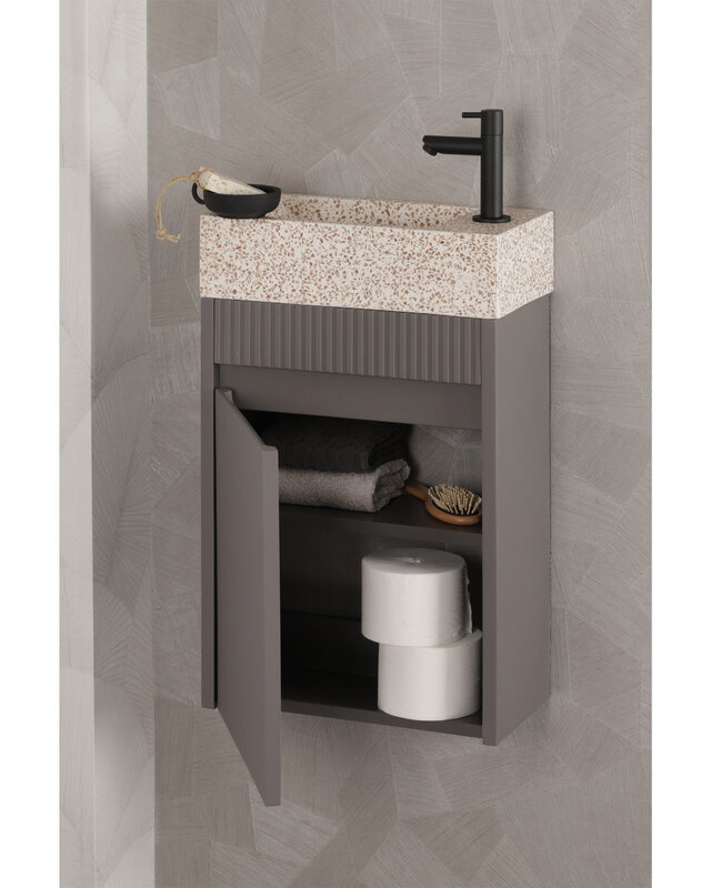 Differnz Fontein Hura Beige | B40 x D22 x H9 cm