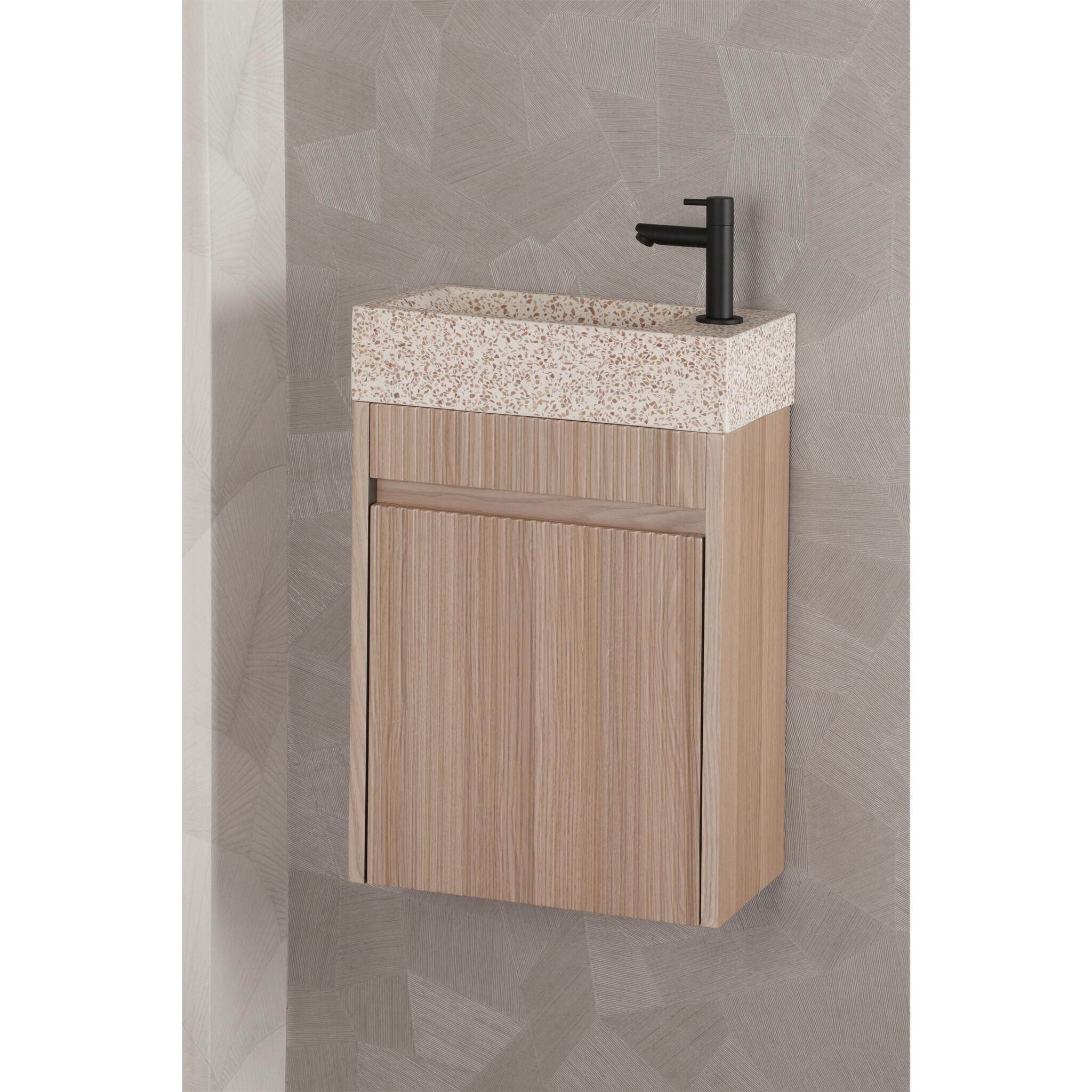 Differnz Fontein Hura Beige | B40 x D22 x H9 cm