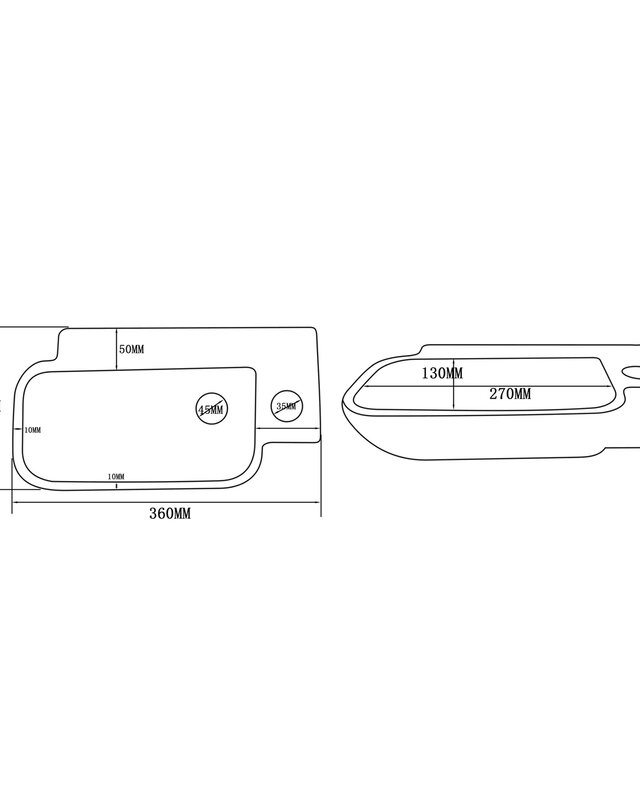 Differnz Fontein Reba Wit | B36 x D19 x H8 cm