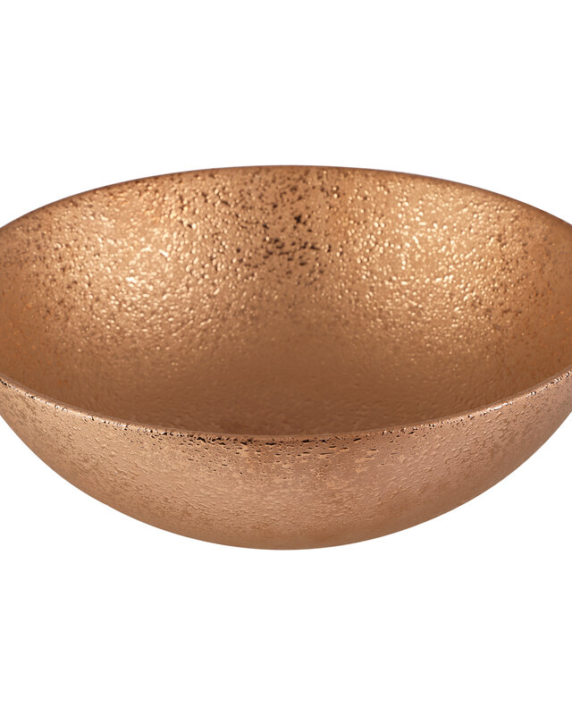 Differnz Waskom Bright Koper Keramiek | Ø36 x H14 cm
