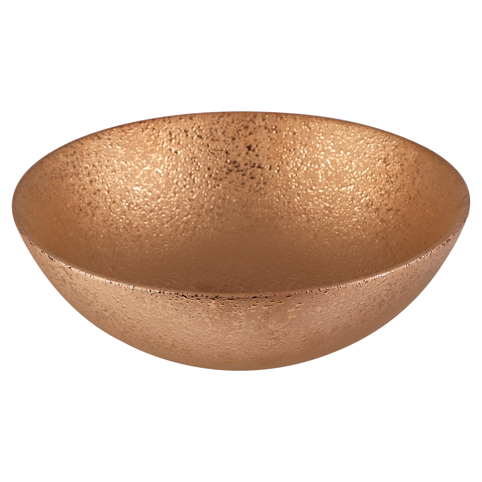 Differnz Waskom Bright Koper Keramiek | Ø36 x H14 cm