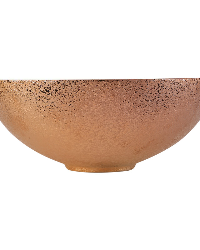 Differnz Waskom Bright Koper Keramiek | Ø36 x H14 cm