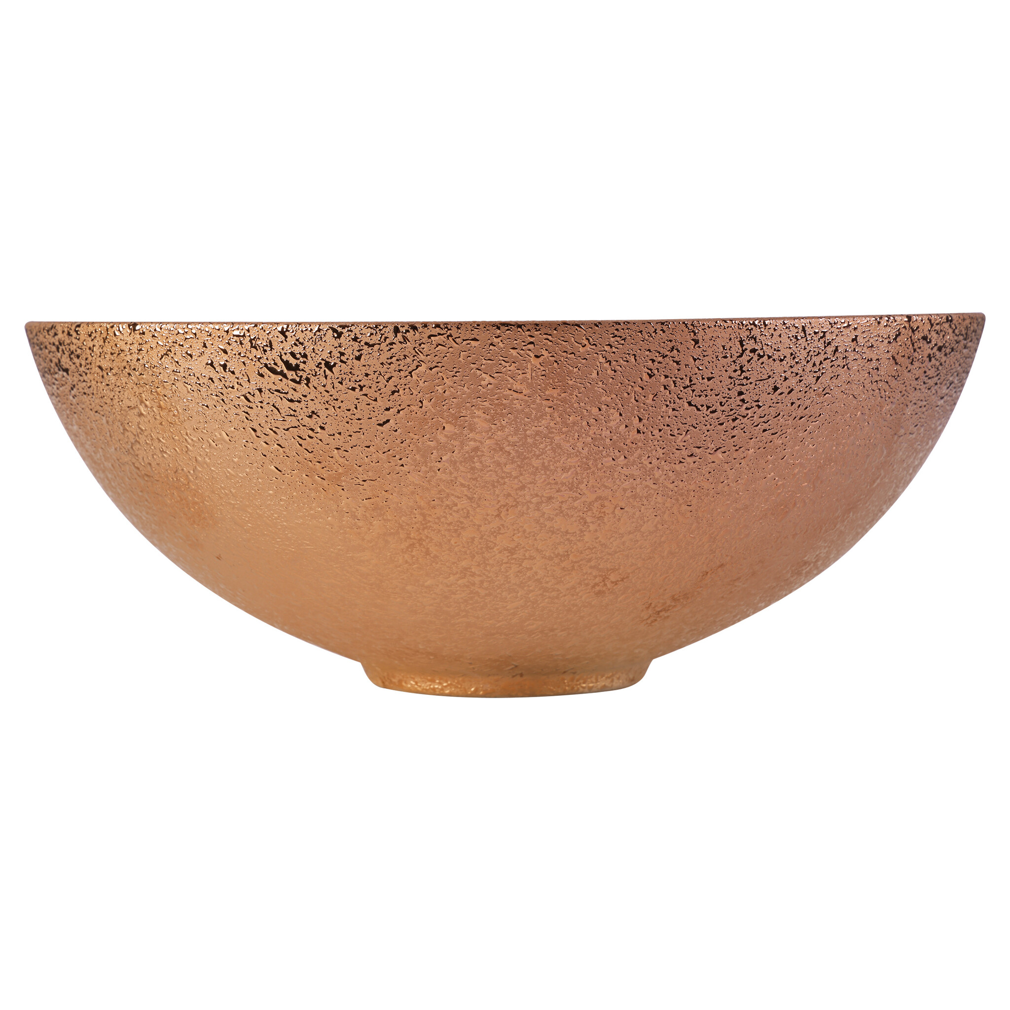 Differnz Waskom Bright Koper Keramiek | Ø36 x H14 cm