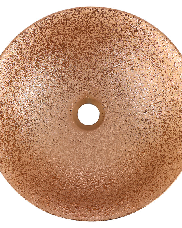Differnz Waskom Bright Koper Keramiek | Ø36 x H14 cm