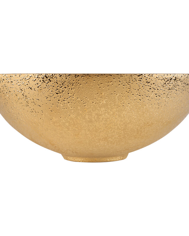 Differnz Waskom Bright Goud Keramiek | Ø36 x H14 cm