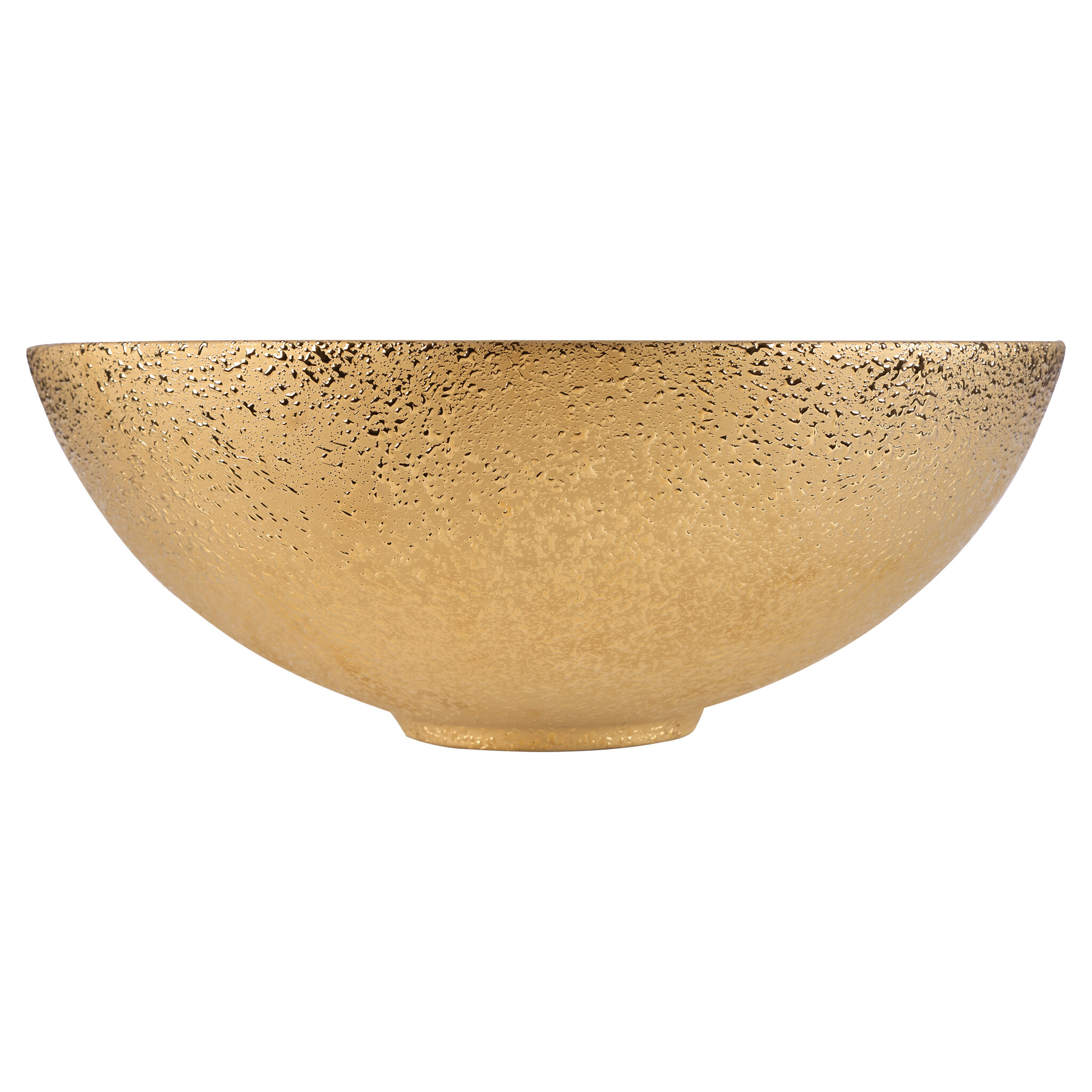 Differnz Waskom Bright Goud Keramiek | Ø36 x H14 cm