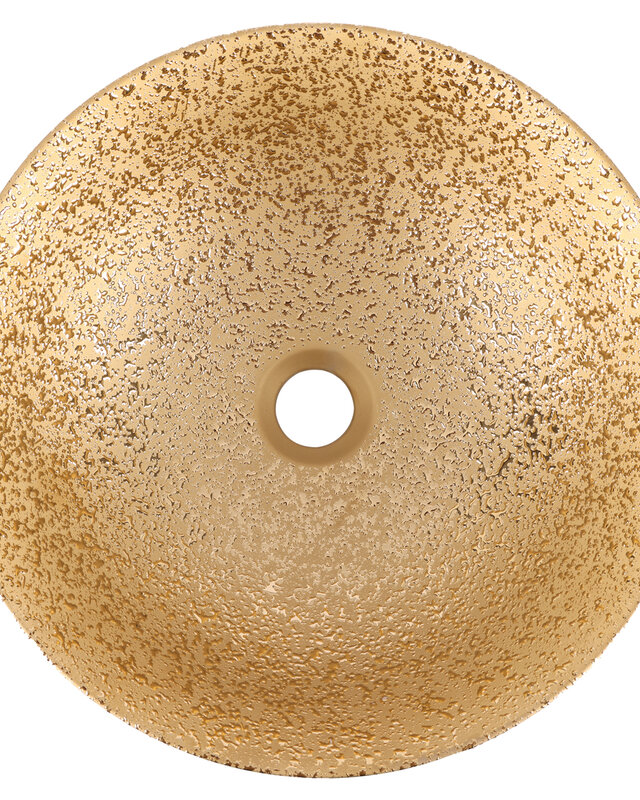 Differnz Waskom Bright Goud Keramiek | Ø36 x H14 cm