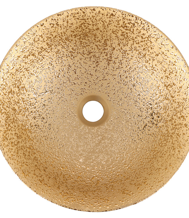 Differnz Waskom Bright Goud Keramiek | Ø36 x H14 cm