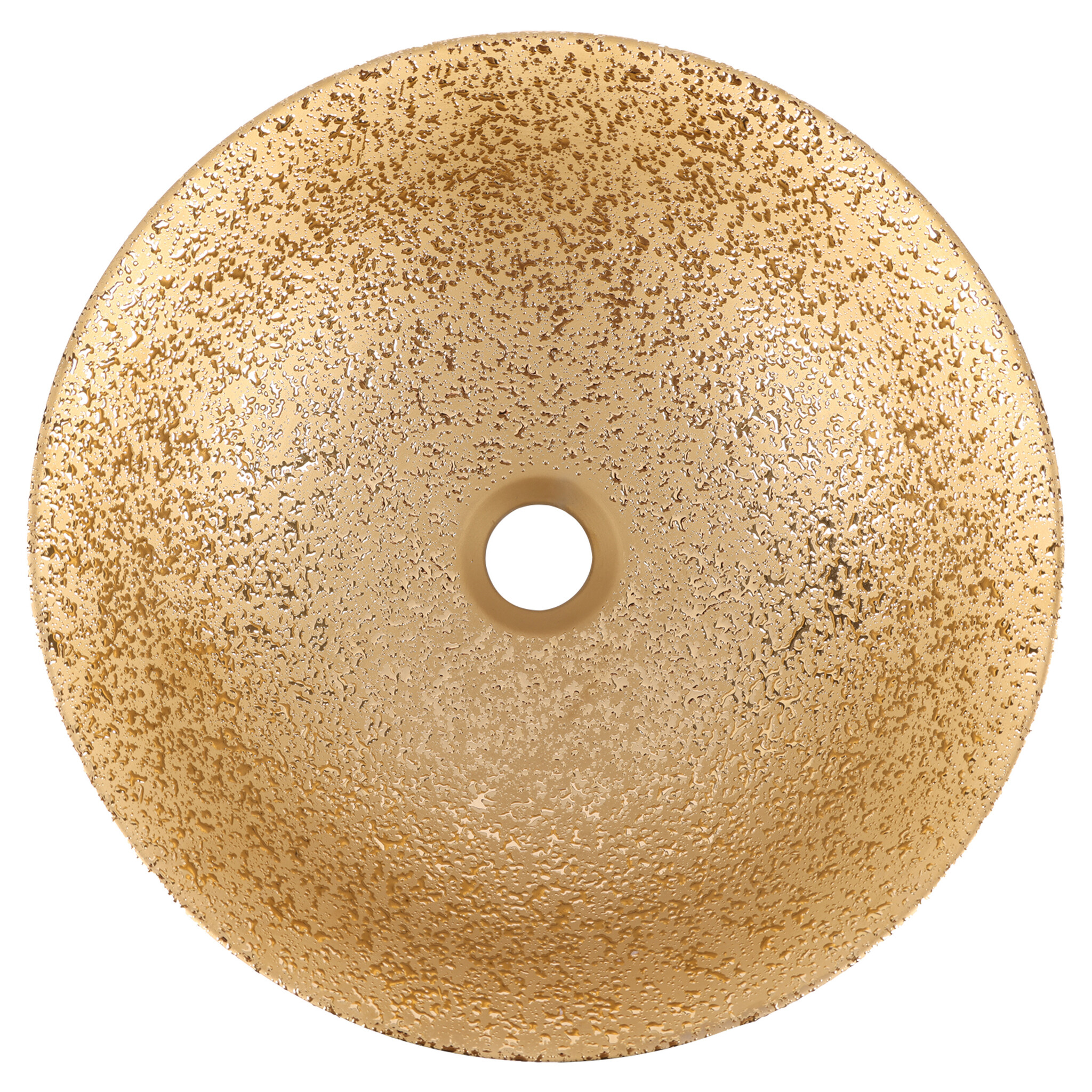 Differnz Waskom Bright Goud Keramiek | Ø36 x H14 cm