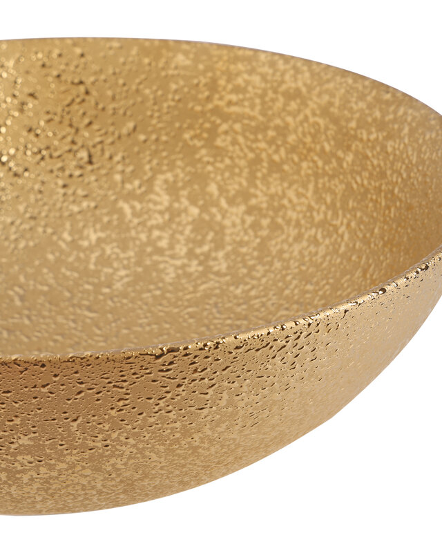 Differnz Waskom Bright Goud Keramiek | Ø36 x H14 cm