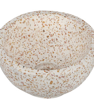 Differnz Waskom Boomer Terrazzo | Beige | Ø21 x H12 cm Differnz Waskom Boomer Terrazzo | Beige | Ø21 x H12 cm