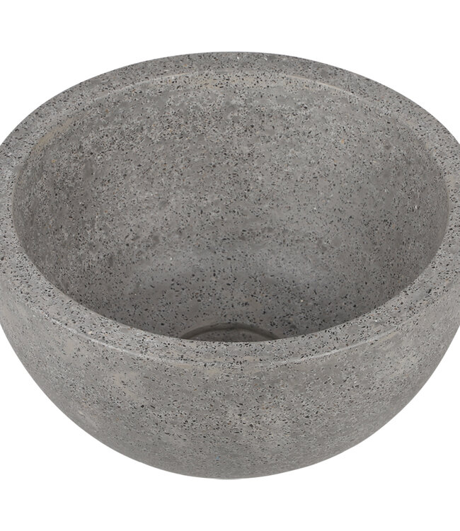 Differnz Waskom River Terrazzo | Grijs/Fijn | Ø23xH12 cm