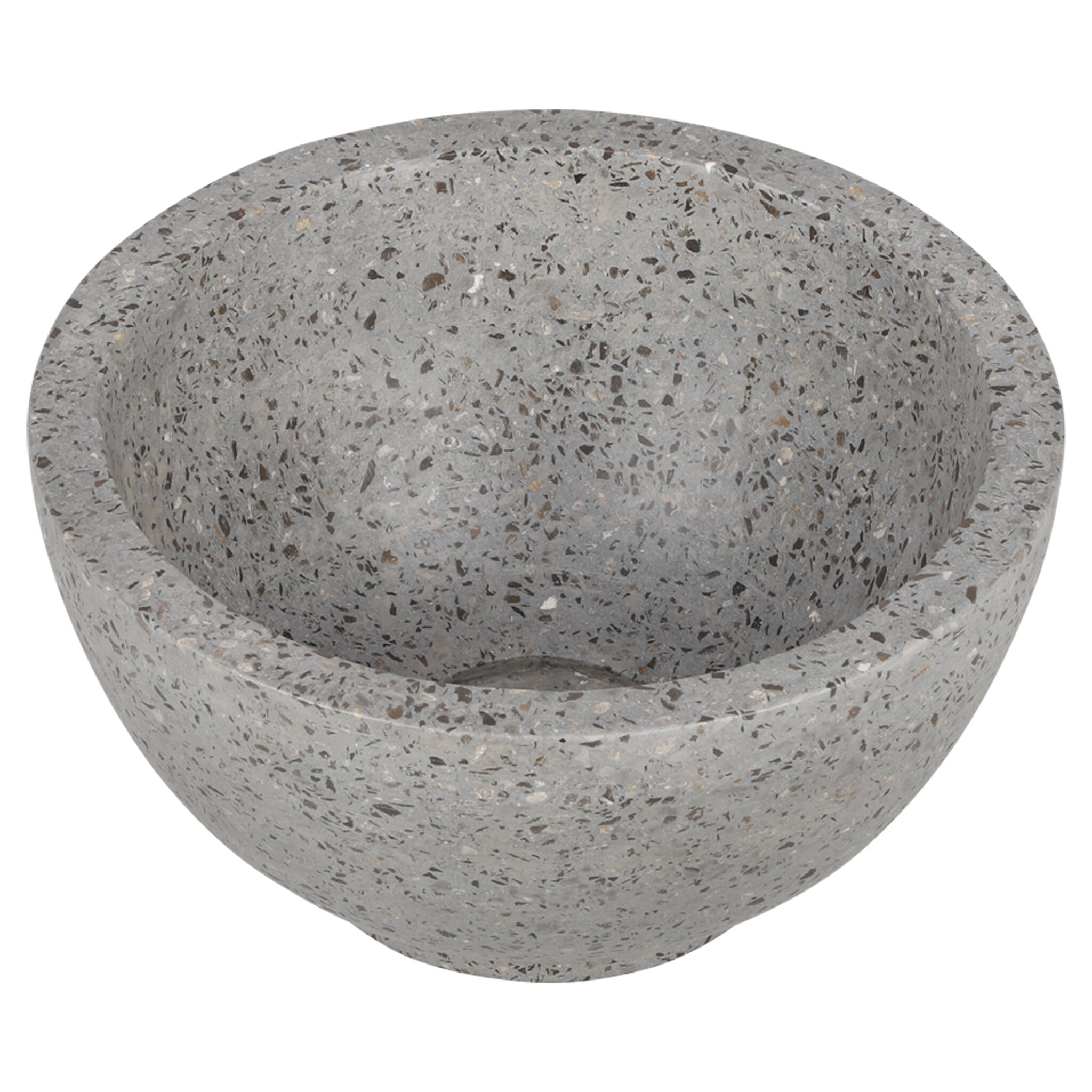Differnz Waskom River Terrazzo | Grijs/Grof | Ø23xH12 cm