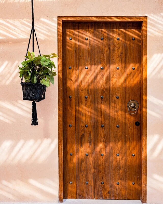 Bazar Bizar De Macramé Plantenhanger - Zwart - M_40