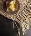 Bazar Bizar De Fringe Raffia Placemat Rechthoeking - Naturel