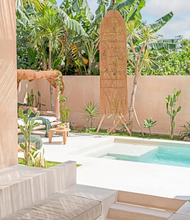 Bazar Bizar De inktvis hanger - Natuurlijk - L