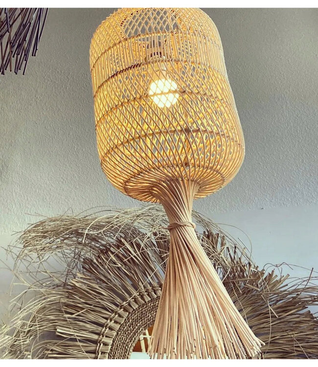 Bazar Bizar De Dumpling Vloerlamp - Hanglamp - Natuurlijk - M
