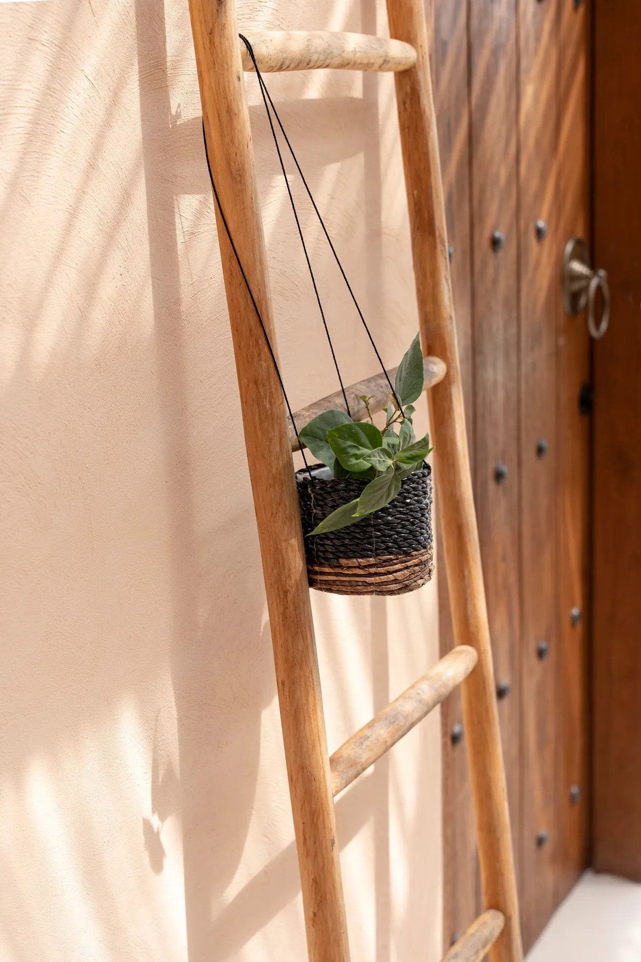 Bazar Bizar De Bananen Plantenhanger - Natuurlijk Zwart - S