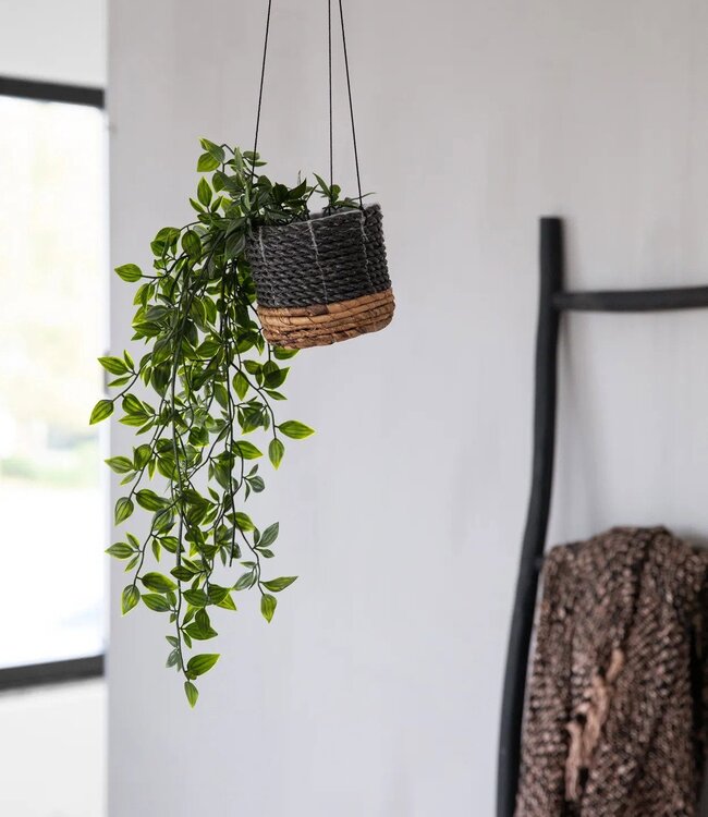 Bazar Bizar De Bananen Plantenhanger - Natuurlijk Zwart - S