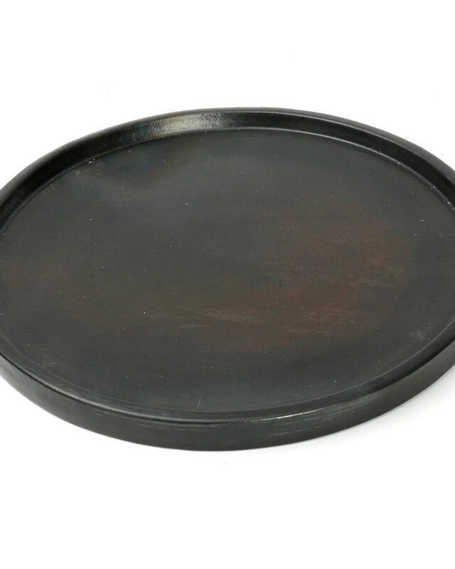 Bazar Bizar Het Terracotta Burned Bord - Zwart - L