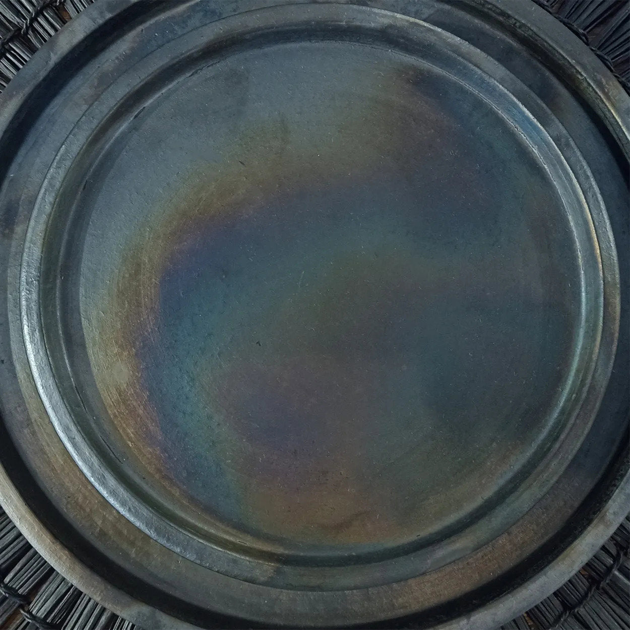 Bazar Bizar Het Terracotta Burned Bord - Zwart - L
