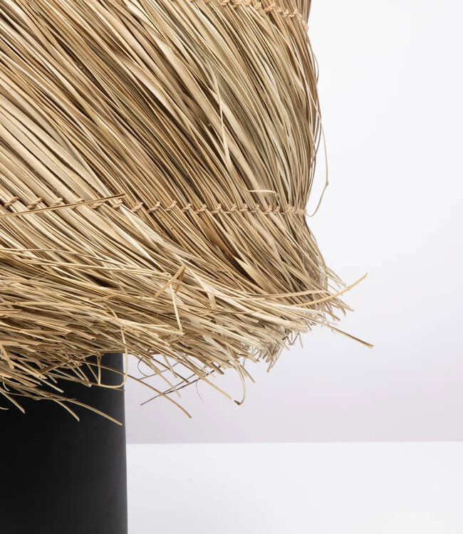 Bazar Bizar De Pandan Tafellamp - Zwart Natuurlijk