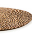 Bazar Bizar De Colonial Ovale Placemat - Naturel Bruin