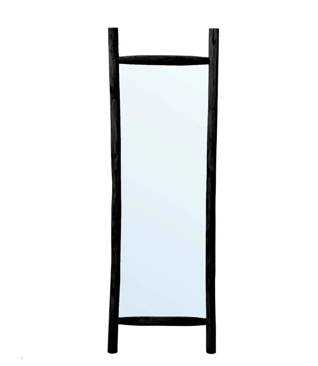 Bazar Bizar De eilandkleedkamer spiegel - Zwart