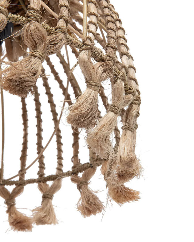 Bazar Bizar De Abaca Kwast Hanger - Natuurlijk - S