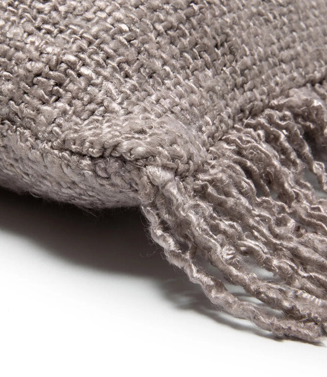 Bazar Bizar De Oh My Gee Kussenhoes - Parel Grijs - 35x100