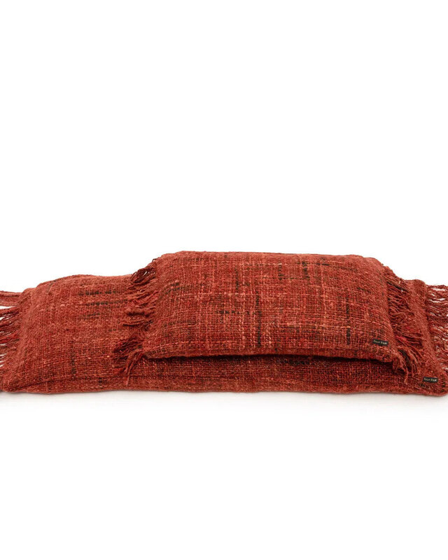 Bazar Bizar De Oh My Gee Kussenhoes - Kersenrood - 35x100