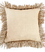 Bazar Bizar De Jute Bonita Kussenhoes - Naturel - 60x60