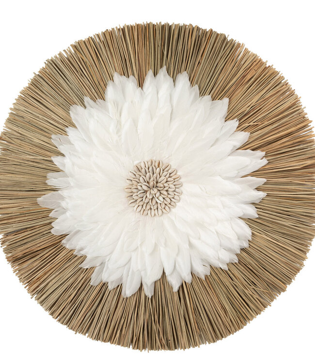 Bazar Bizar The Alang Feathers Juju - Natural White