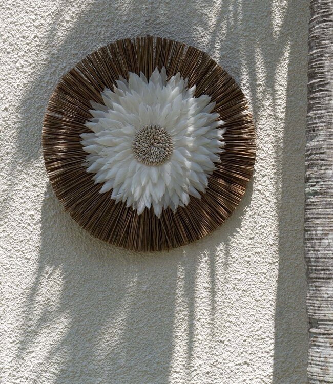 Bazar Bizar The Alang Feathers Juju - Natural White