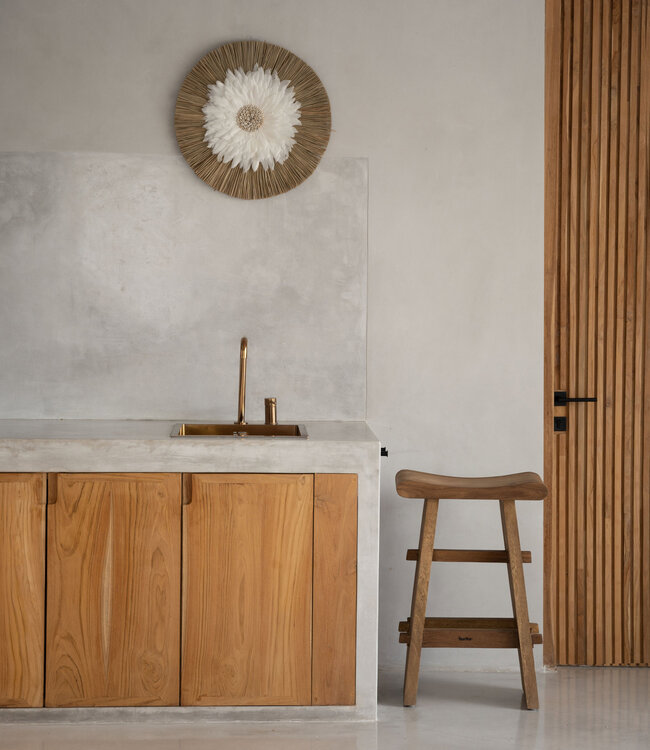 Bazar Bizar The Alang Feathers Juju - Natural White