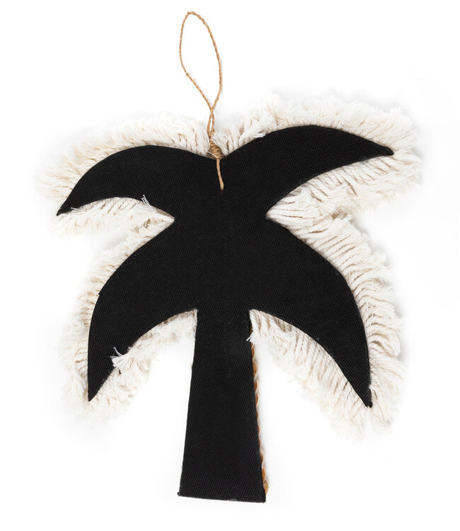 Bazar Bizar De Katoenen Schelp Palmboom - Wit Natuurlijk