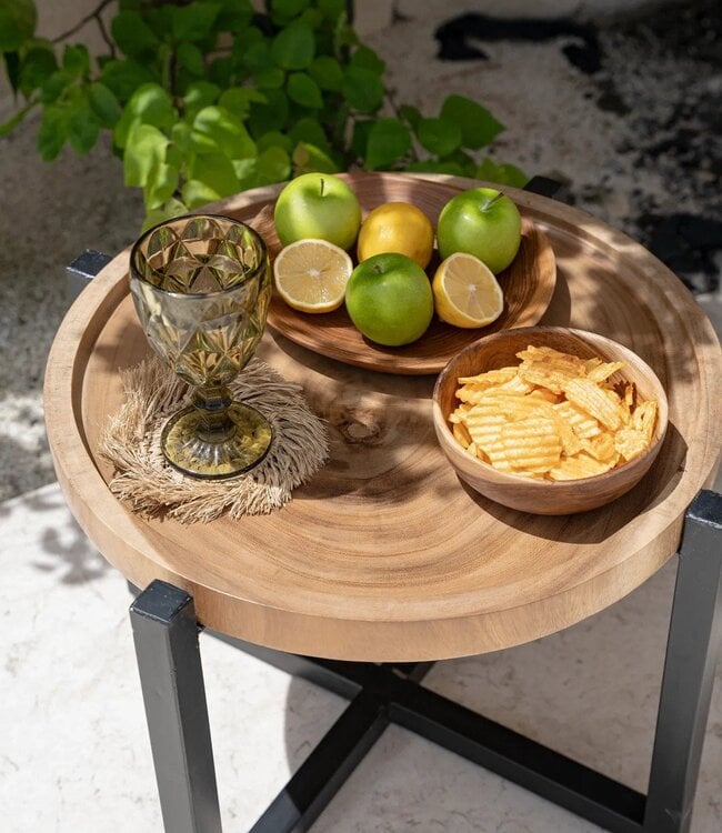 Bazar Bizar De Teak Root Snack Kom - M