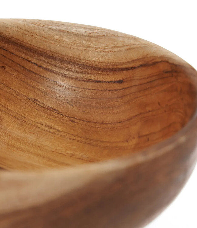 Bazar Bizar De Teak Root Snack Kom - S