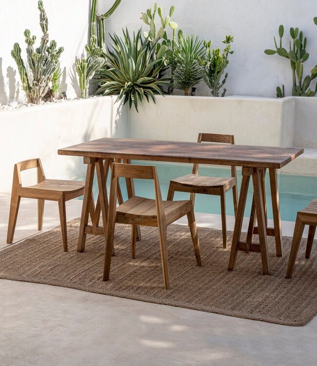 Bazar Bizar De Paxi Stoel - Naturel - Buiten