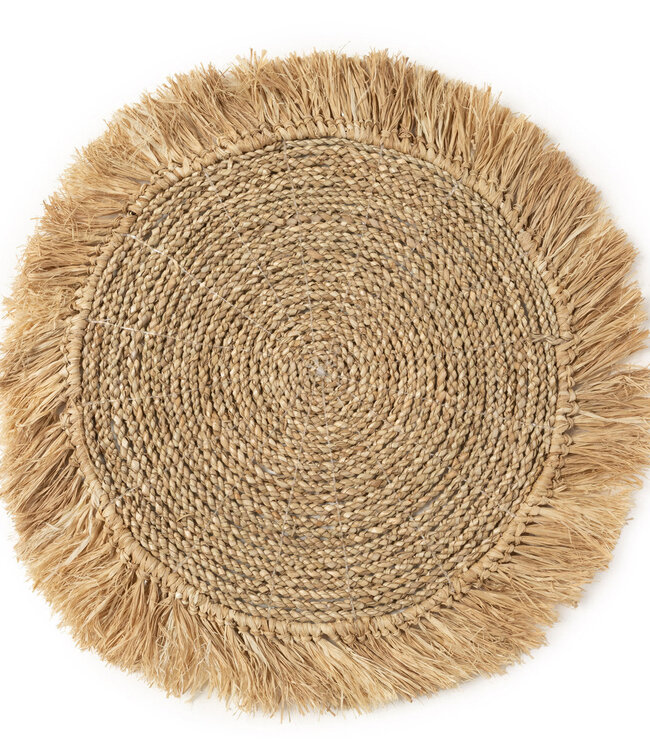 Bazar Bizar De Seagrass Raffia Placemat - Naturel