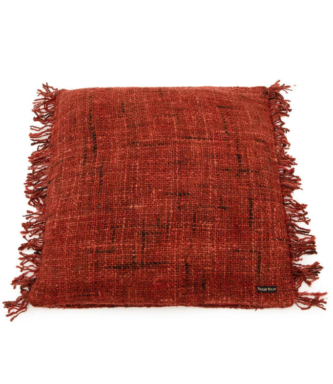 Bazar Bizar De Oh My Gee Kussenhoes -  Kersenrood - 60x60