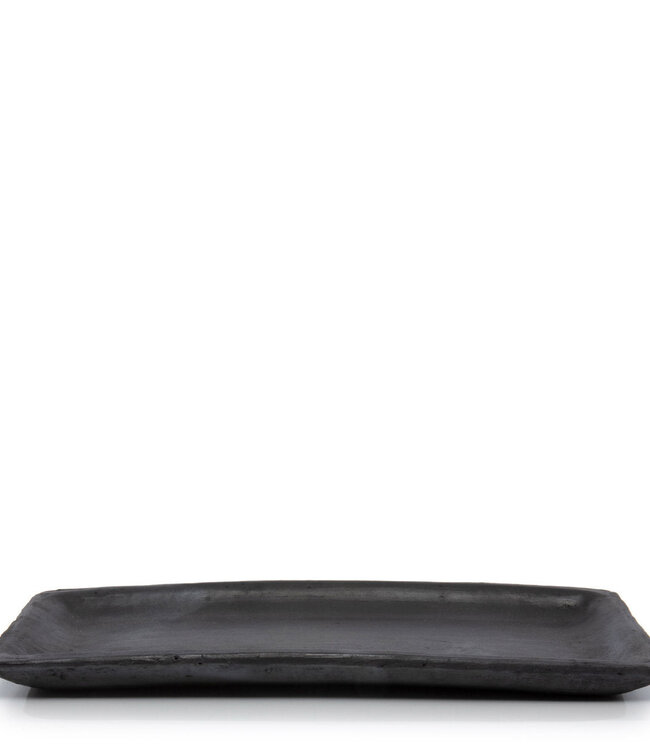 Bazar Bizar Het Burned Sushi Bord - Zwart - M