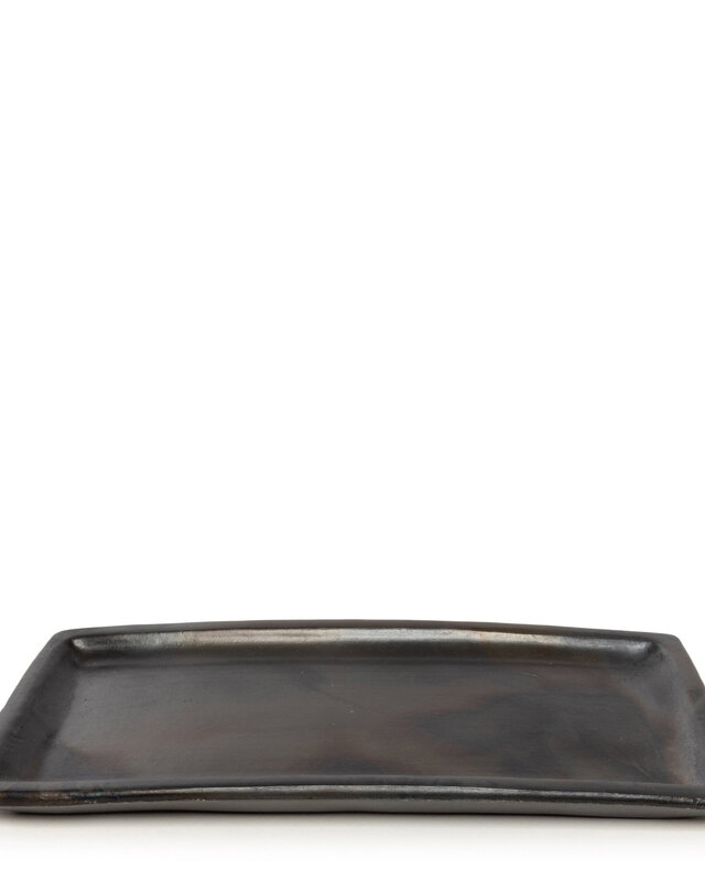 Bazar Bizar The Burned Sushi Bord - Zwart - L36 x B17 cm