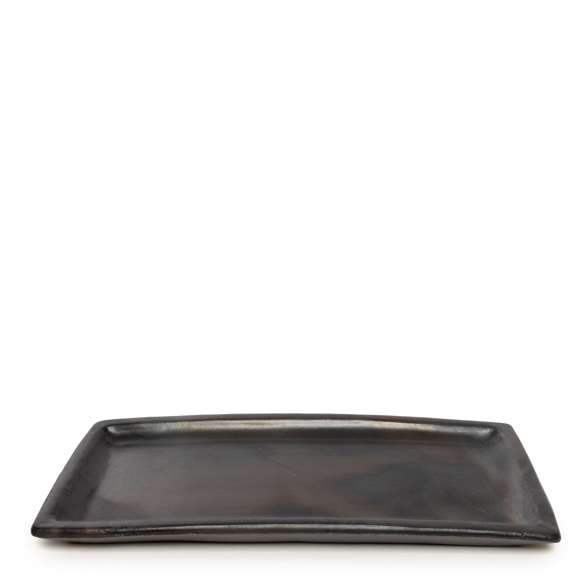Bazar Bizar The Burned Sushi Bord - Zwart - L36 x B17 cm