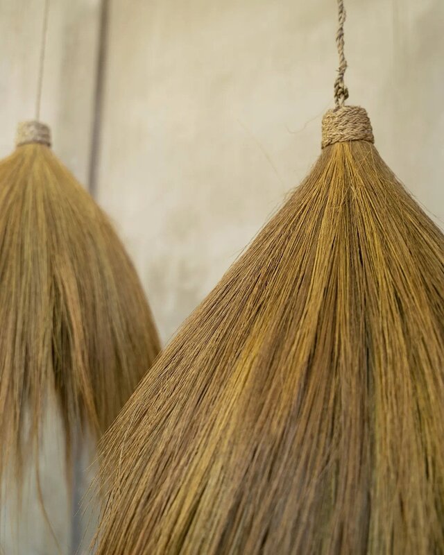 Bazar Bizar De Rayung Hut Hanglamp - Naturel - M