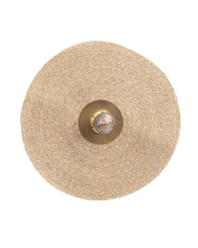 Bazar Bizar De Let's Groove Muurlamp - Messing Naturel - M